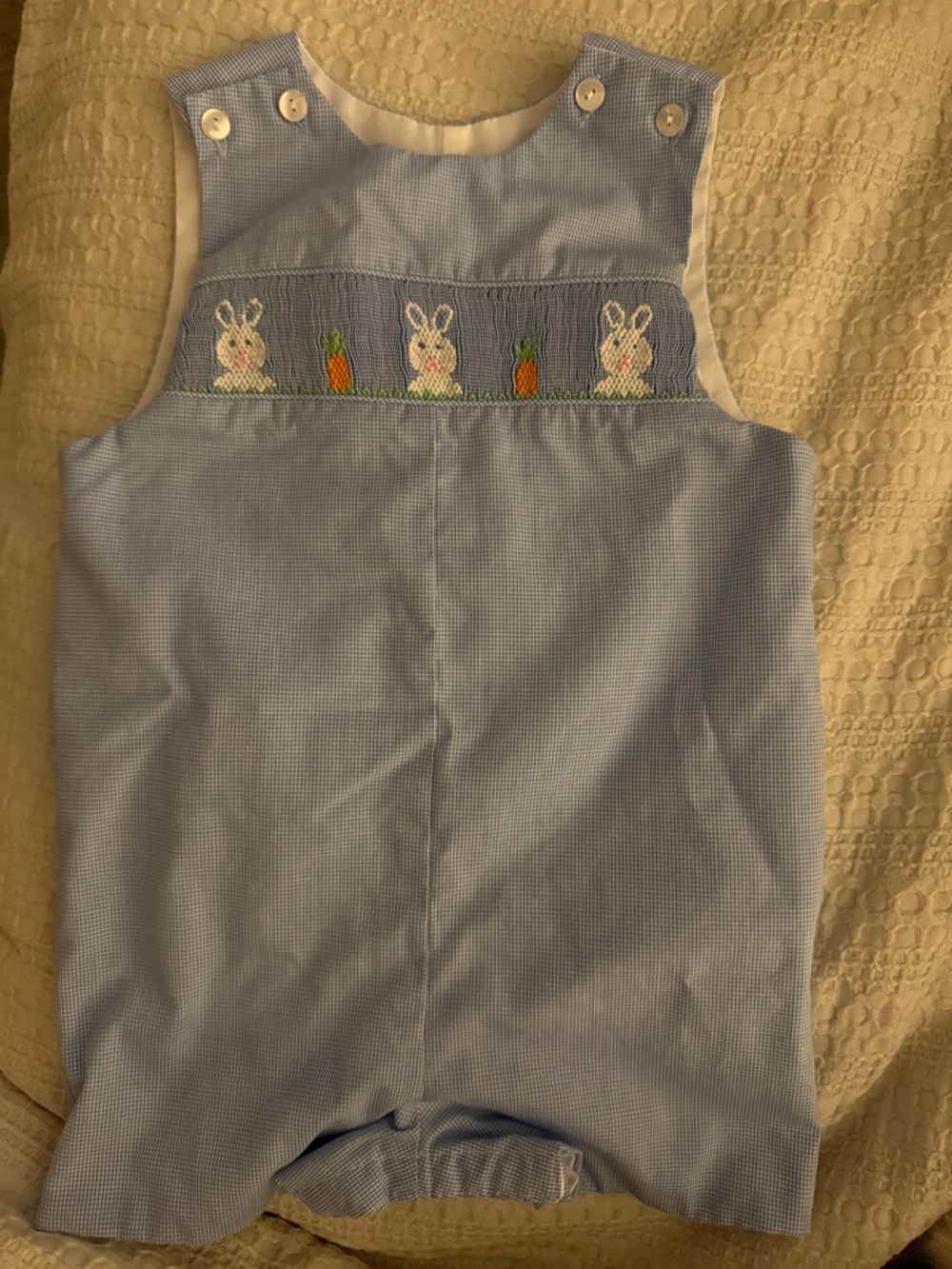 Edgehill Collection Easter Embroidered JonJon 18mo